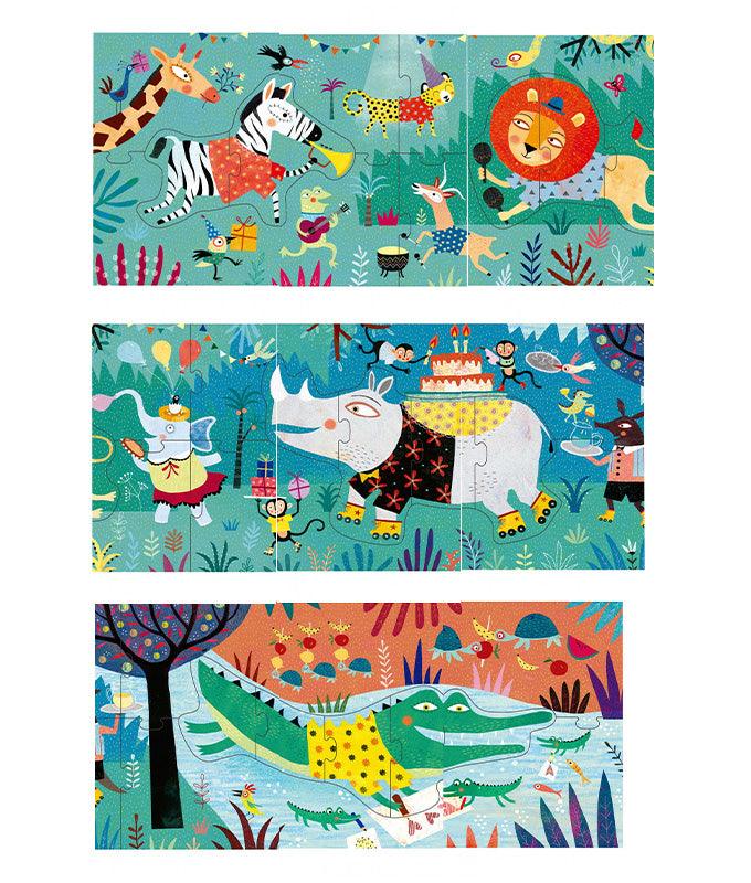 Londji: puzzle My Jungle Puzzle - Noski Noski