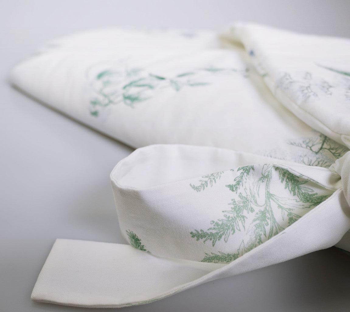 Lullalove: rożek niemowlęcy Herbs Blue - Noski Noski