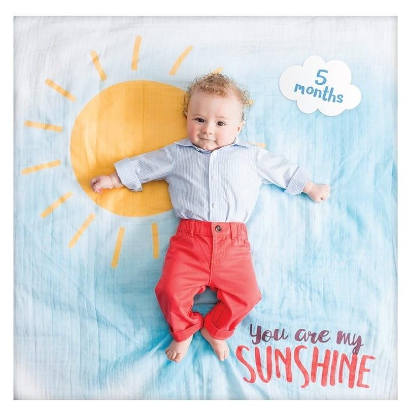 Lulujo: kocyk i karty do zdjęć You are My Sunshine - Noski Noski