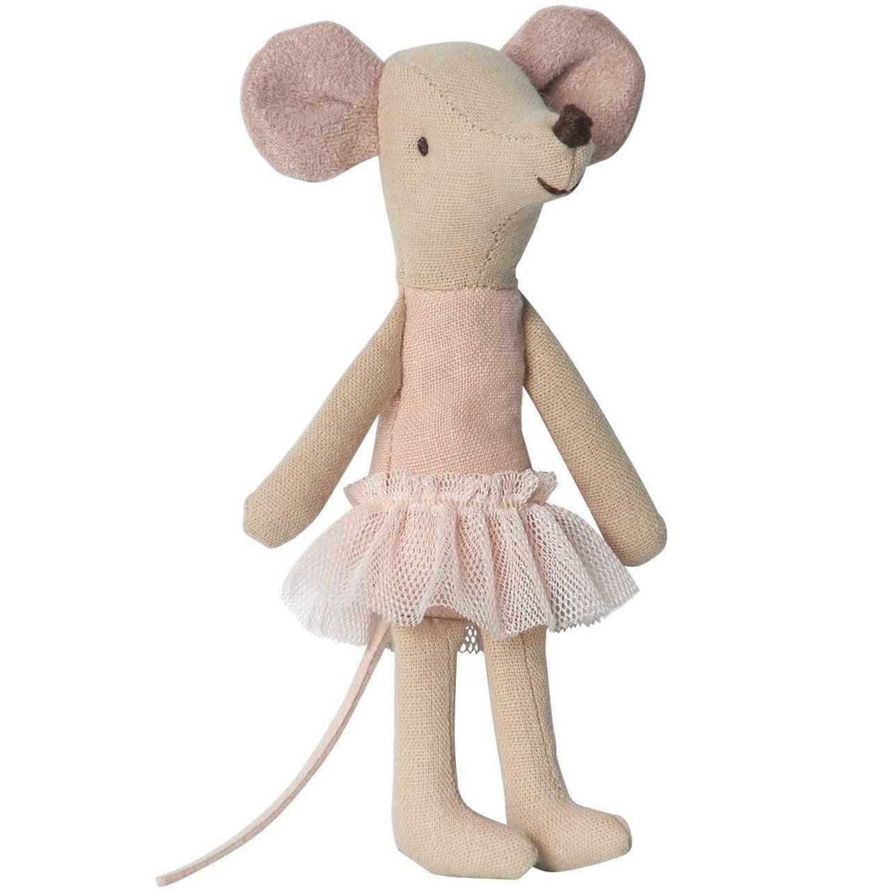 Maileg: maskotka myszka Ballerina Big Sister 13 cm - Noski Noski