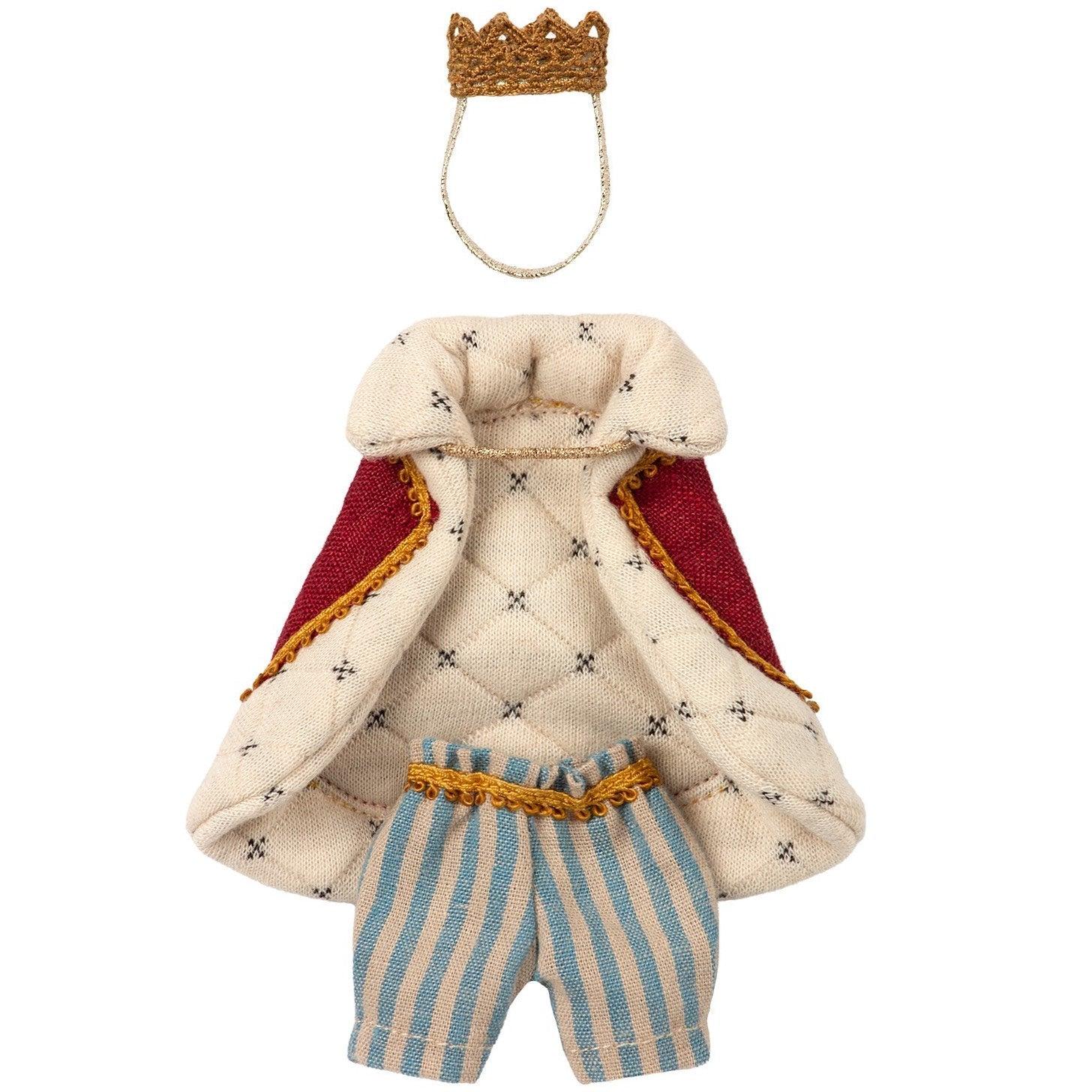 Maileg: maskotka myszka król King Mouse 15 cm - Noski Noski