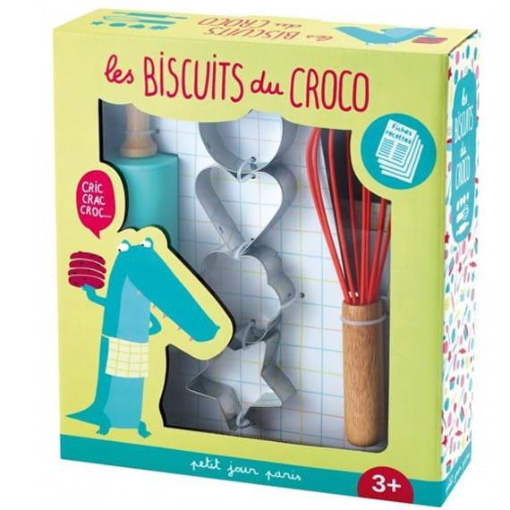 Maison Petit Jour: zestaw do pieczenia ciasteczek Les Biscuits du Croco - Noski Noski