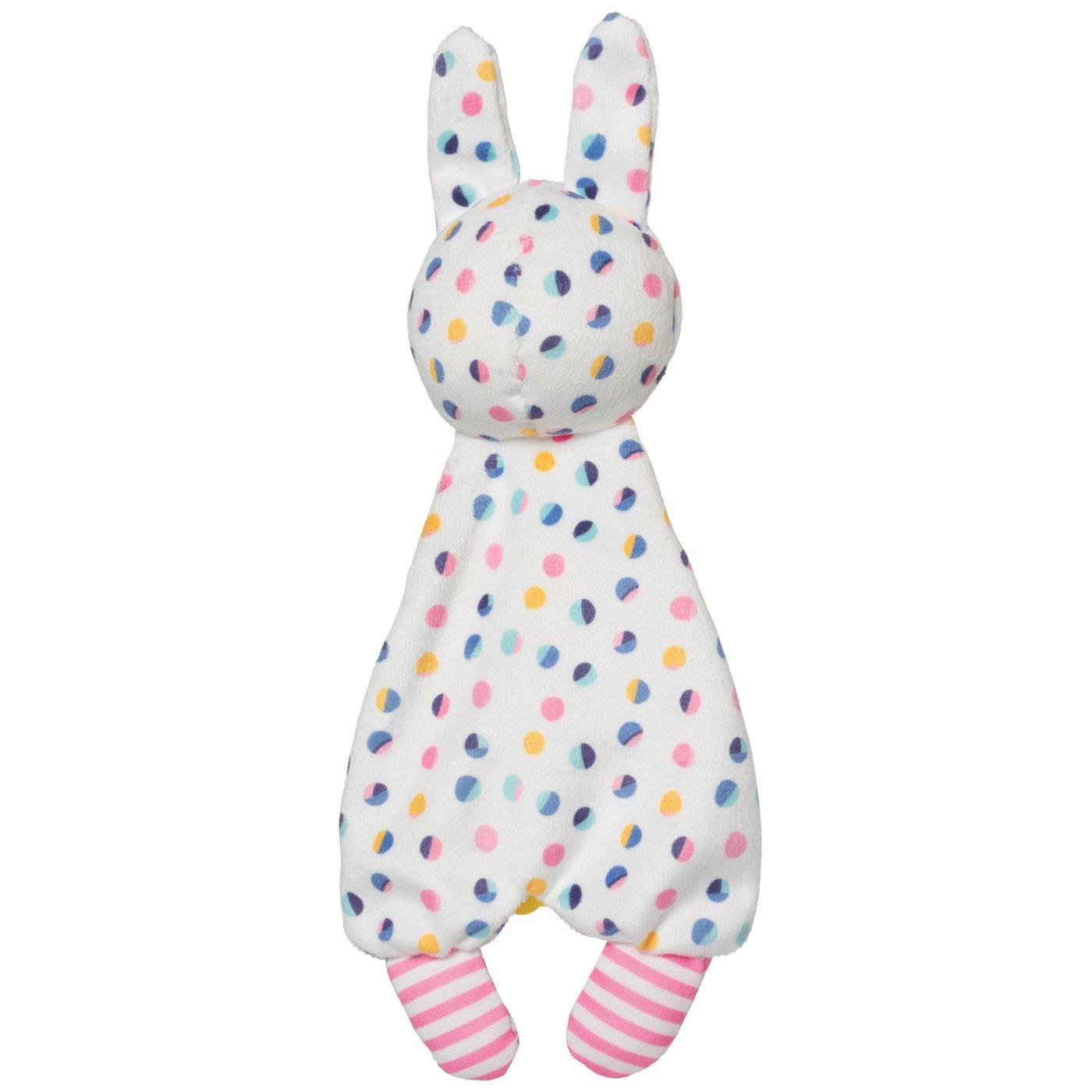 Manhattan Toy: doudou kocyk z gryzakiem króliczek Baby Blossom - Noski Noski