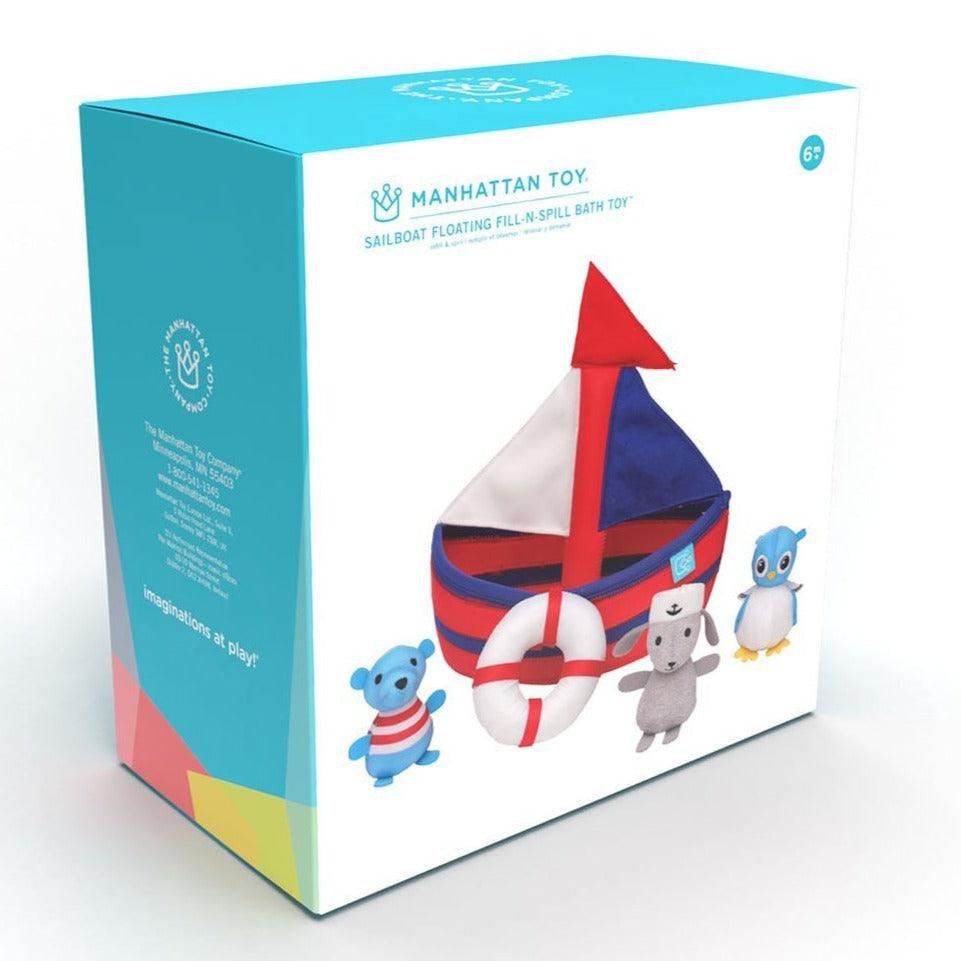 Manhattan Toy: neoprenowa żaglówka do kąpieli Sailboat - Noski Noski