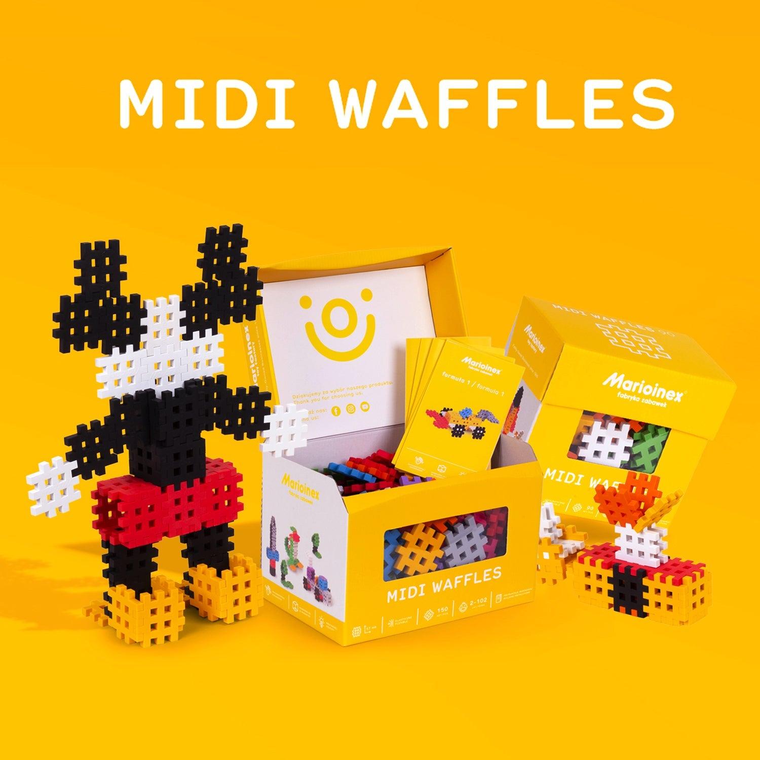 Marioinex: klocki Midi Waffle 150 - Noski Noski