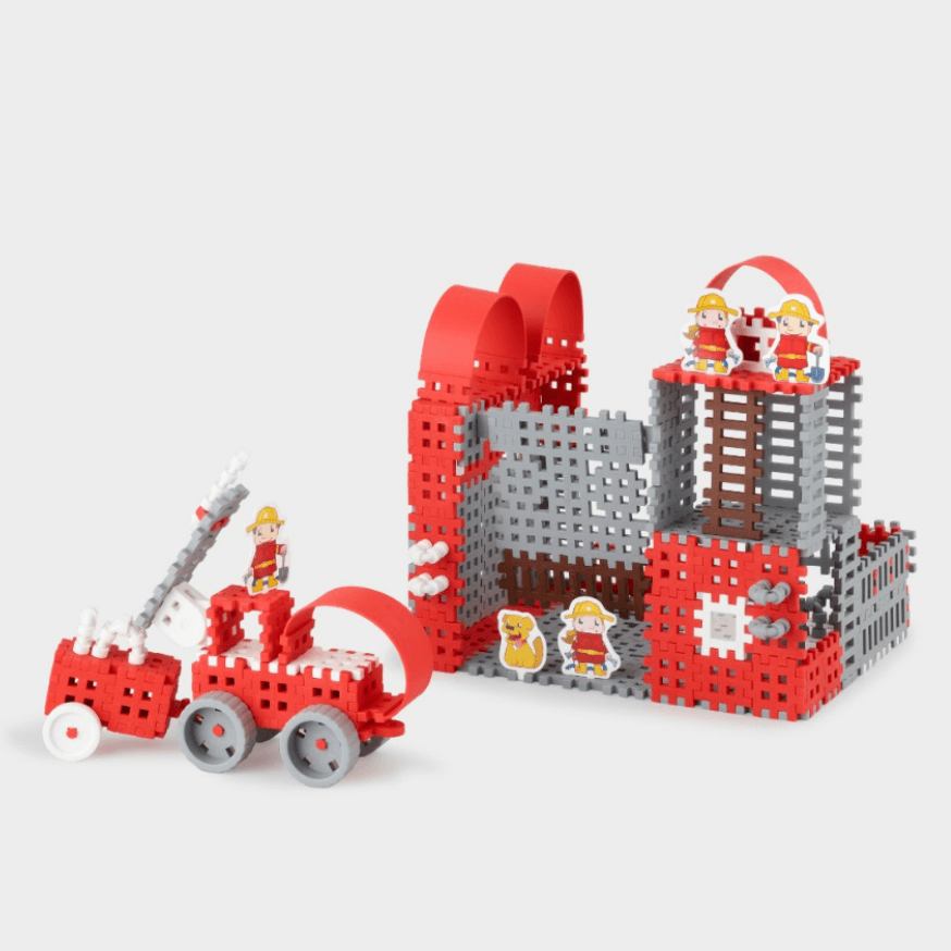 Marioinex: klocki Mini Waffle Fireman Big 163 - Noski Noski