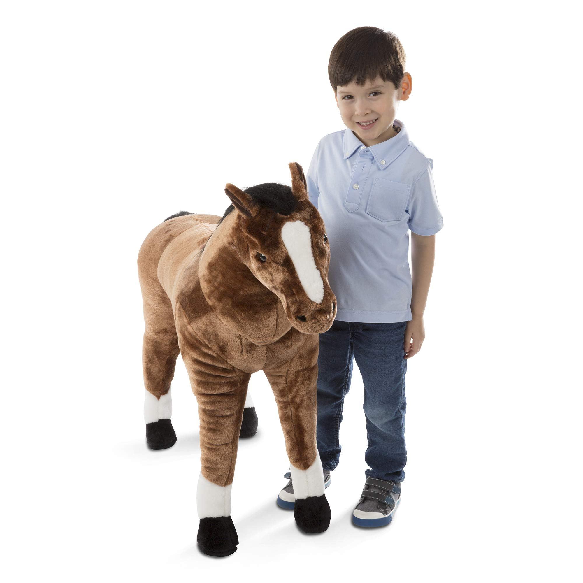 Melissa & Doug: duża przytulanka Koń - Noski Noski