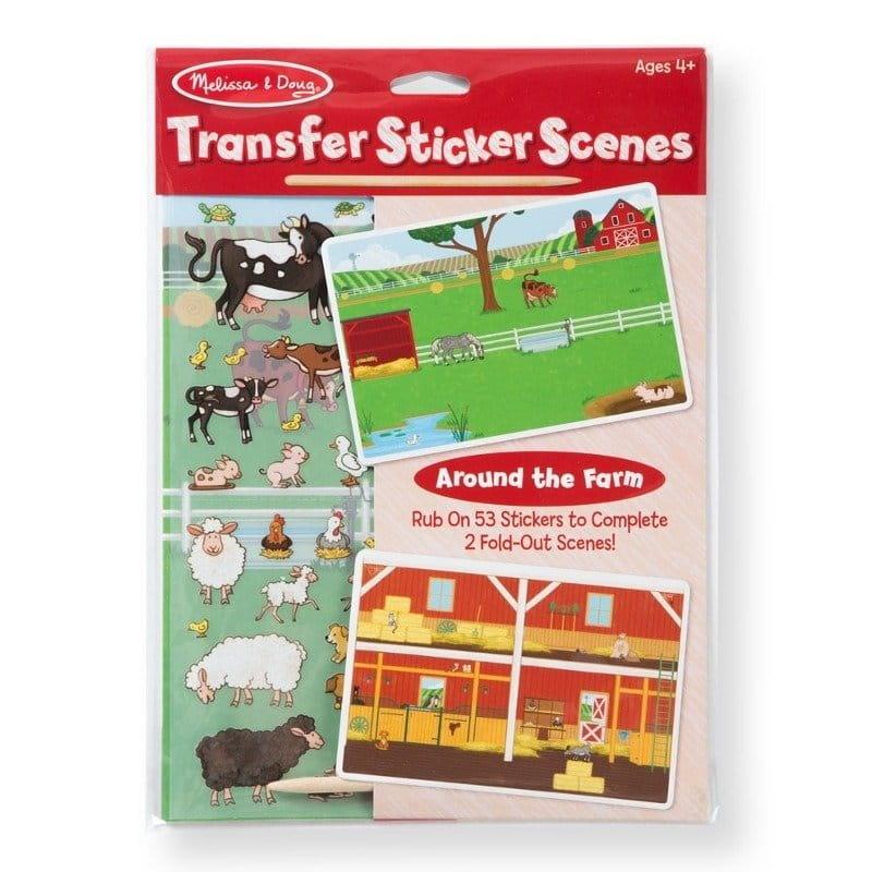 Melissa & Doug: kalkomanie Farma - Noski Noski