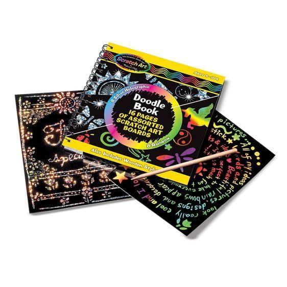 Melissa and Doug: kieszonkowa wydrapywanka Scratch Art Doodle Pad - Noski Noski