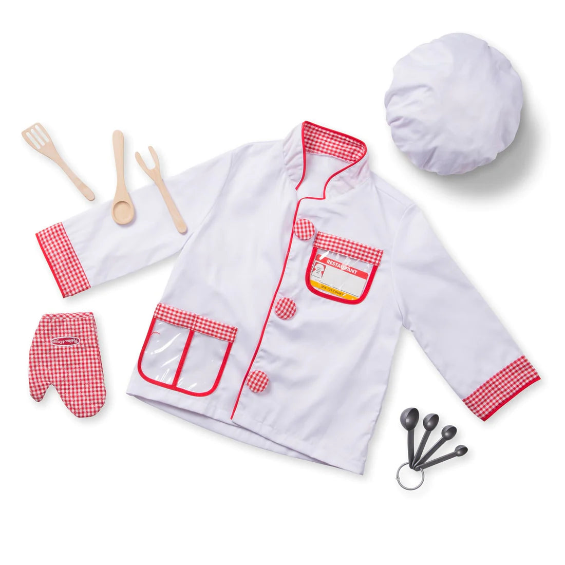 Melissa and Doug: kostium kucharz Chef Role Play Set - Noski Noski