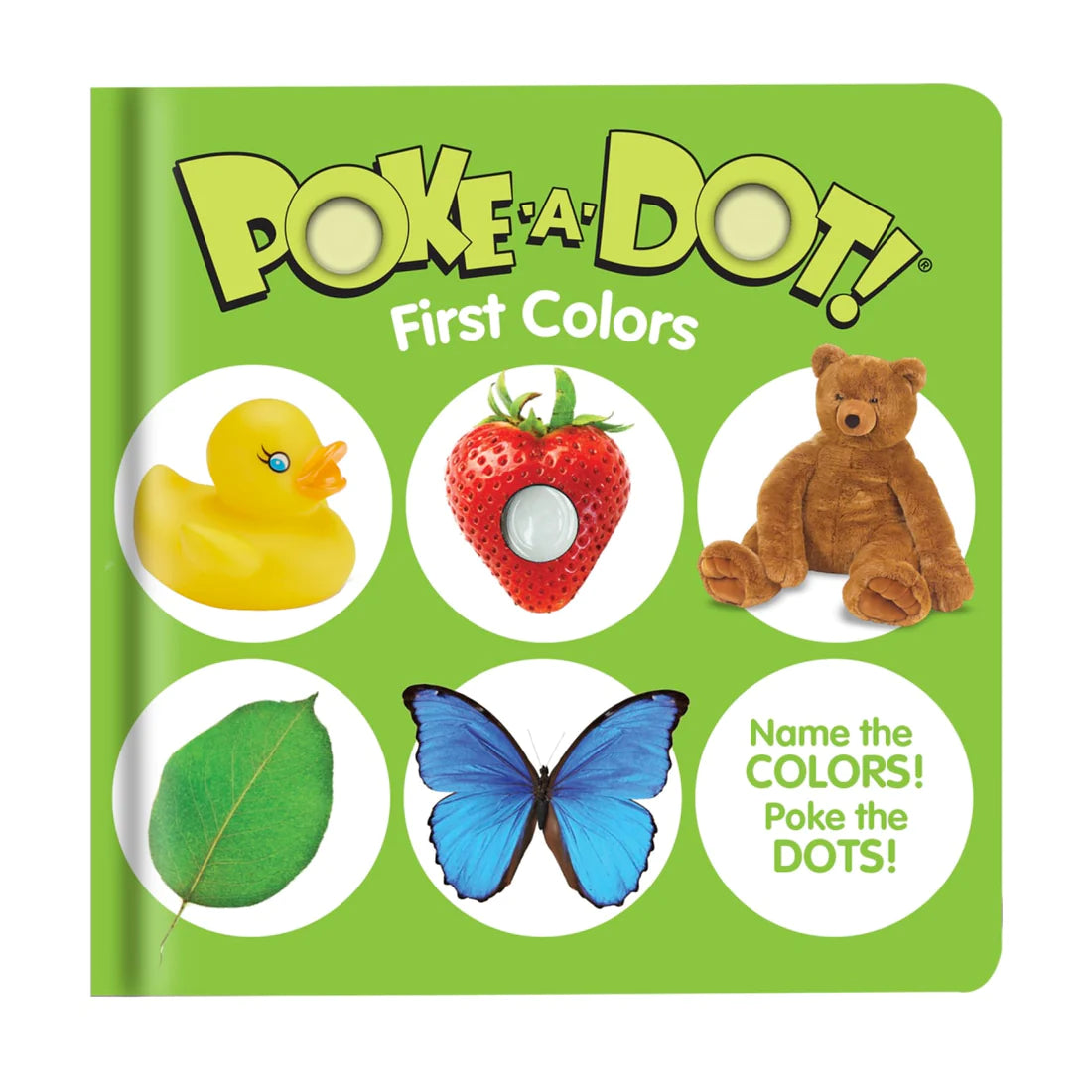 Melissa & Doug: książeczka z przyciskami Poke-a-Dot First Colours - Noski Noski