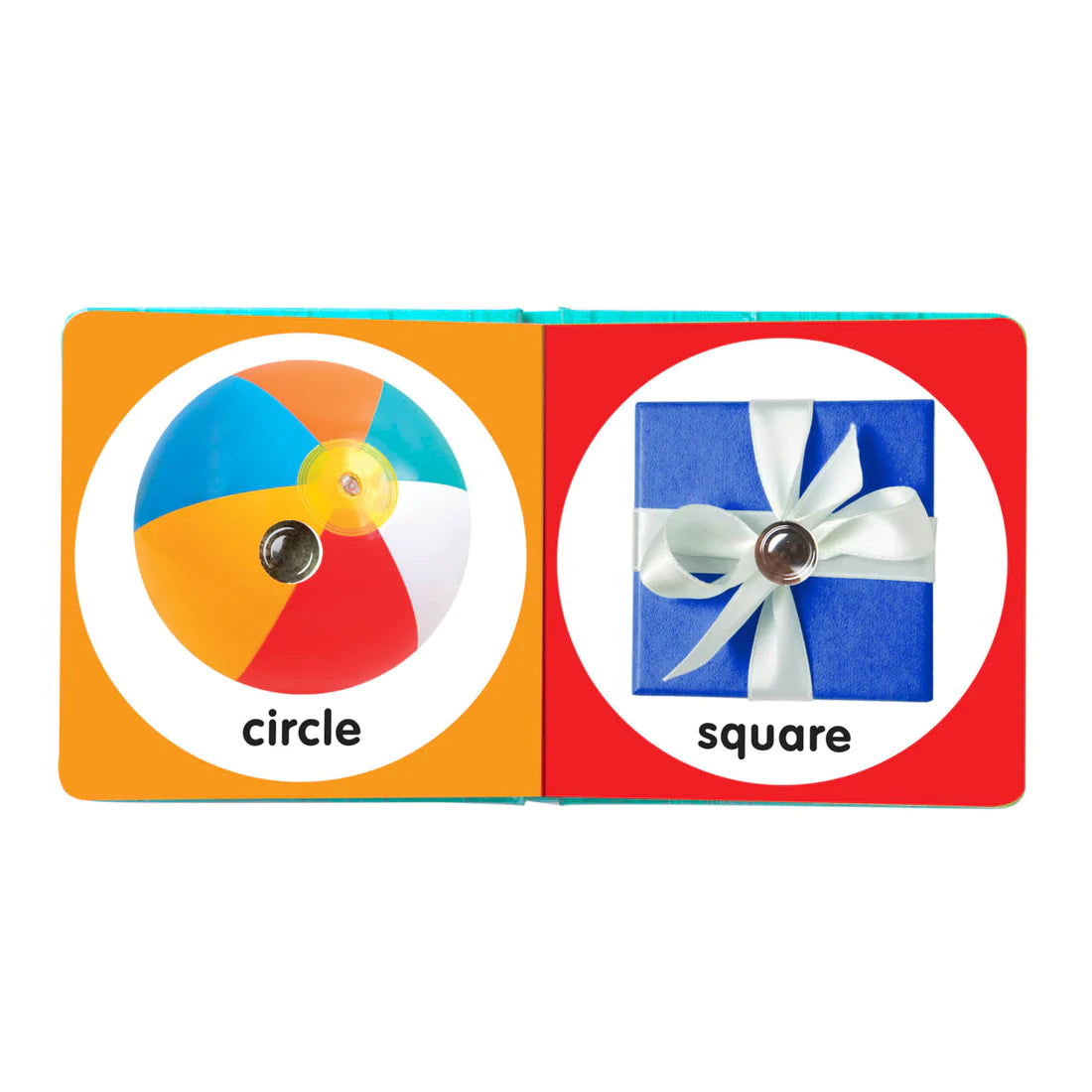 Melissa & Doug: książeczka z przyciskami Poke-a-Dot First Shapes - Noski Noski