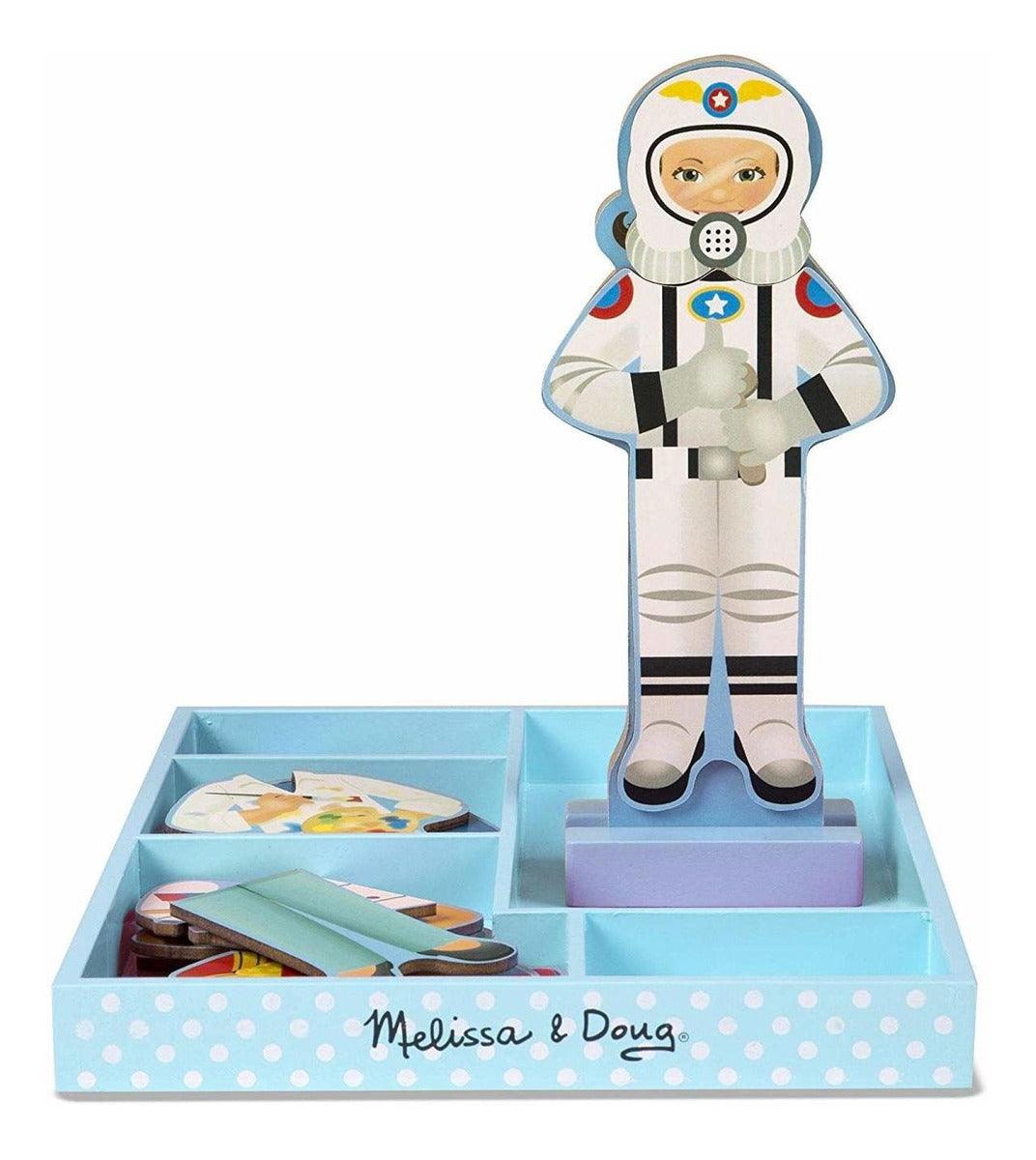 Melissa & Doug: magnetyczna ubieranka Julia - Noski Noski