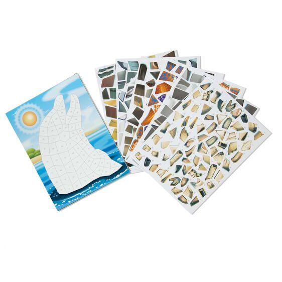 Melissa and Doug: mozaika do wyklejania Mosaic Sticker Pack - Noski Noski