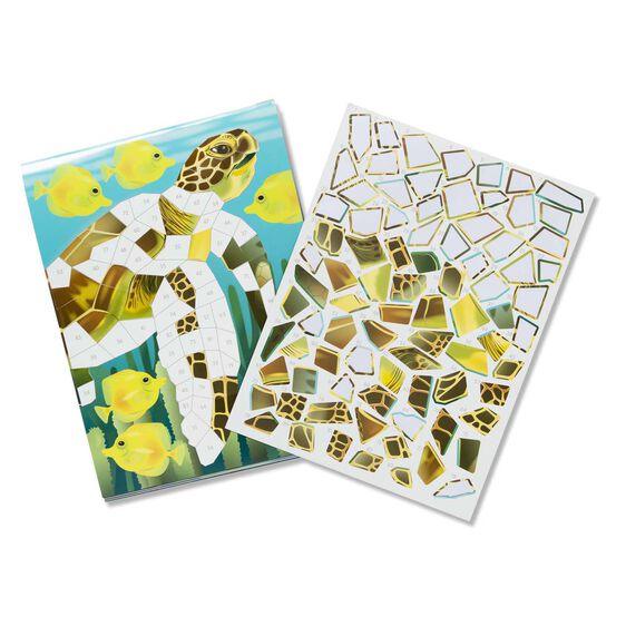 Melissa and Doug: mozaika do wyklejania Mosaic Sticker Pack - Noski Noski