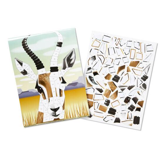 Melissa and Doug: mozaika do wyklejania Mosaic Sticker Pack - Noski Noski