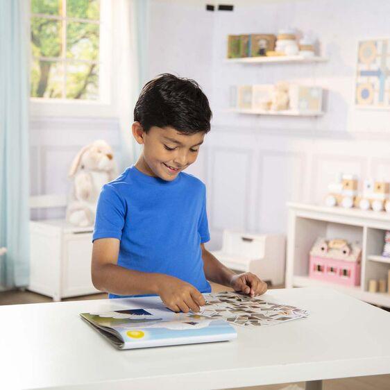 Melissa and Doug: mozaika do wyklejania Mosaic Sticker Pack - Noski Noski