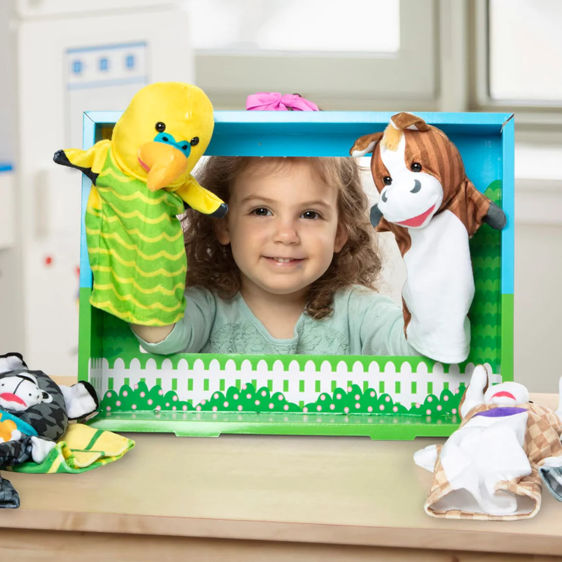 Melissa and Doug: pacynki na rękę Zwierzaki Domowe Hand Puppets - Noski Noski