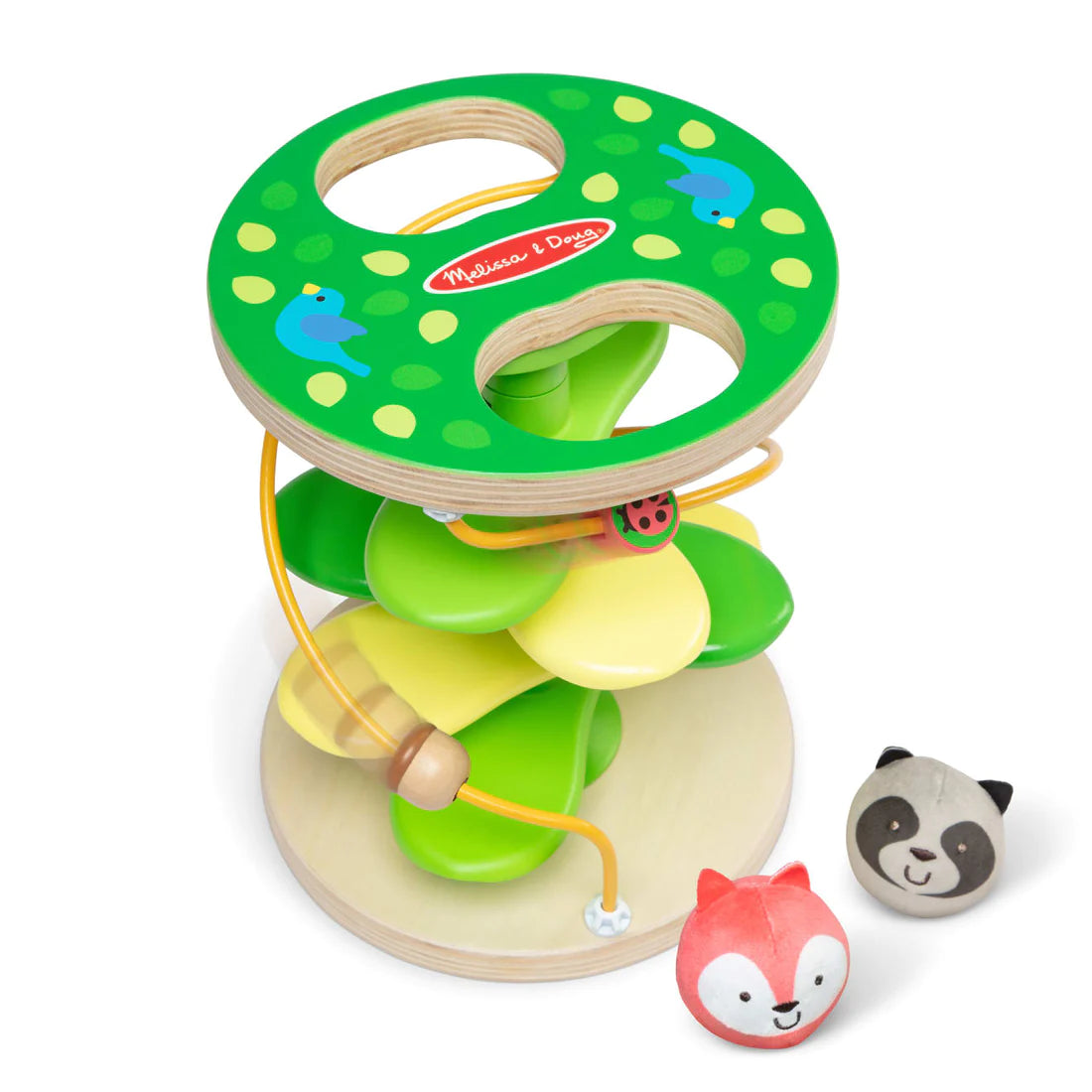 Melissa and Doug: pętla edukacyjna Rollables Treehouse Twirl - Noski Noski