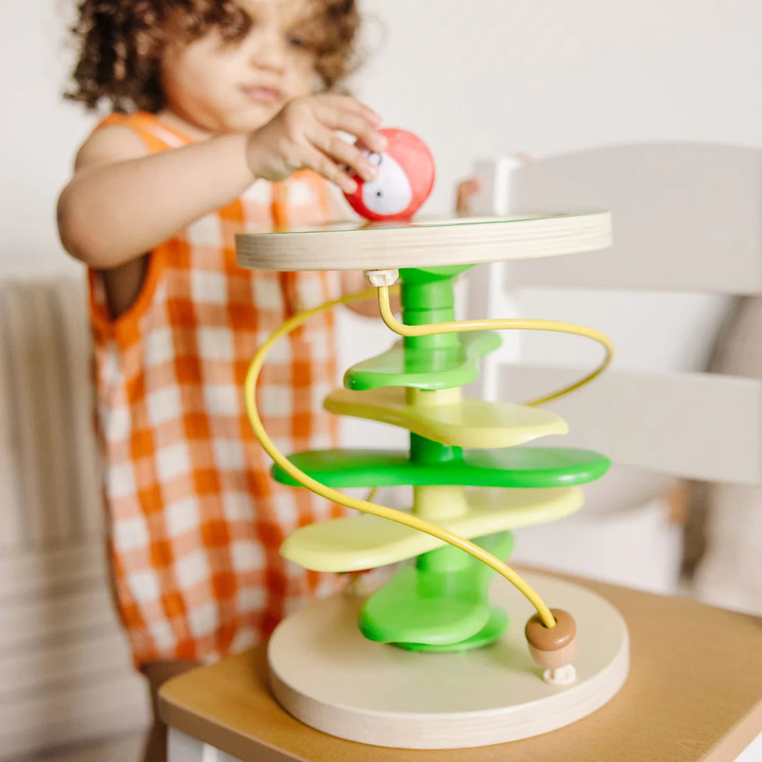 Melissa and Doug: pętla edukacyjna Rollables Treehouse Twirl - Noski Noski