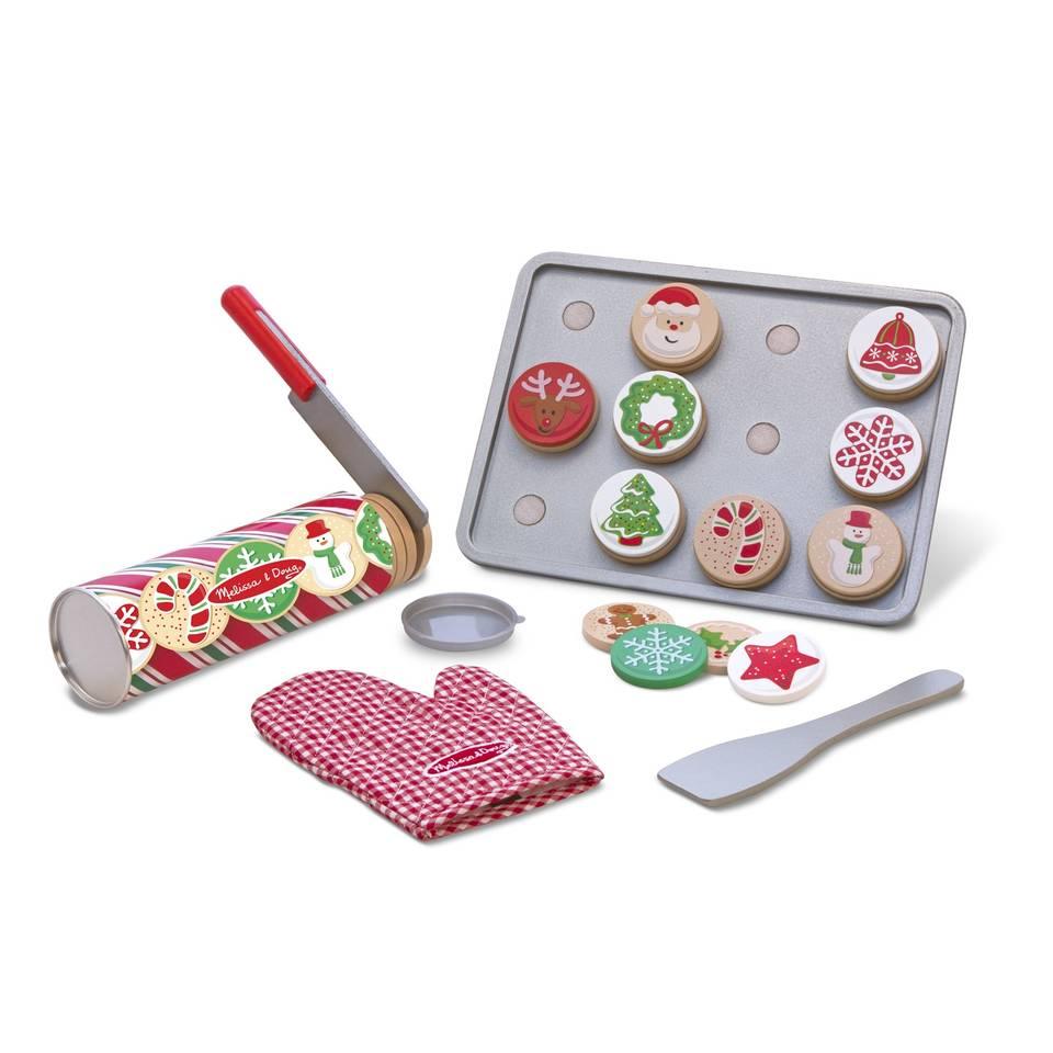 Melissa and Doug: świąteczne ciasteczka do zabawy Christmas Cookie Set - Noski Noski