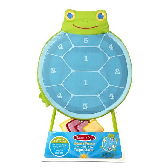 Melissa and Doug: tarcza z rzutkami Turtle Target Game - Noski Noski