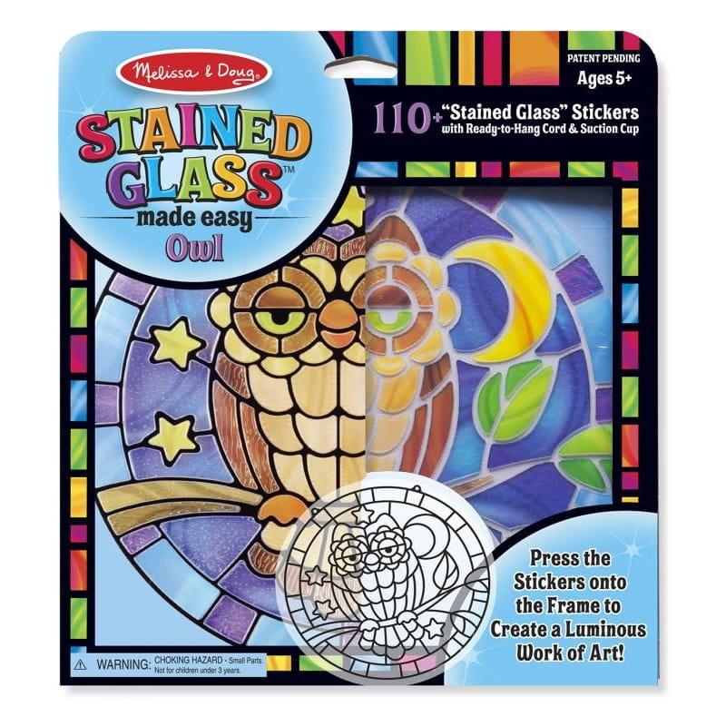 Melissa & Doug: witraż do samodzielnego ozdobienia Sowa - Noski Noski