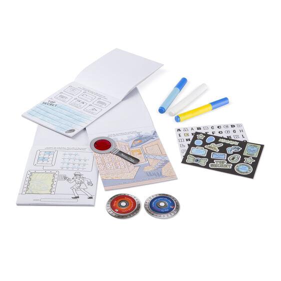Melissa and Doug: zestaw detektywa Secret Decoder Deluxe Activity Kit - Noski Noski