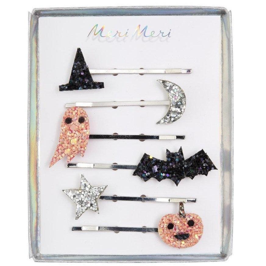 Meri Meri: brokatowe wsuwki do włosów Halloween - Noski Noski