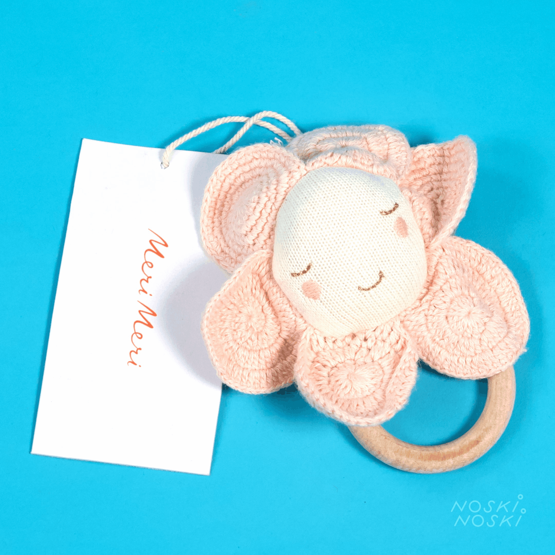 Meri Meri: grzechotka stokrotka Daisy Rattle - Noski Noski