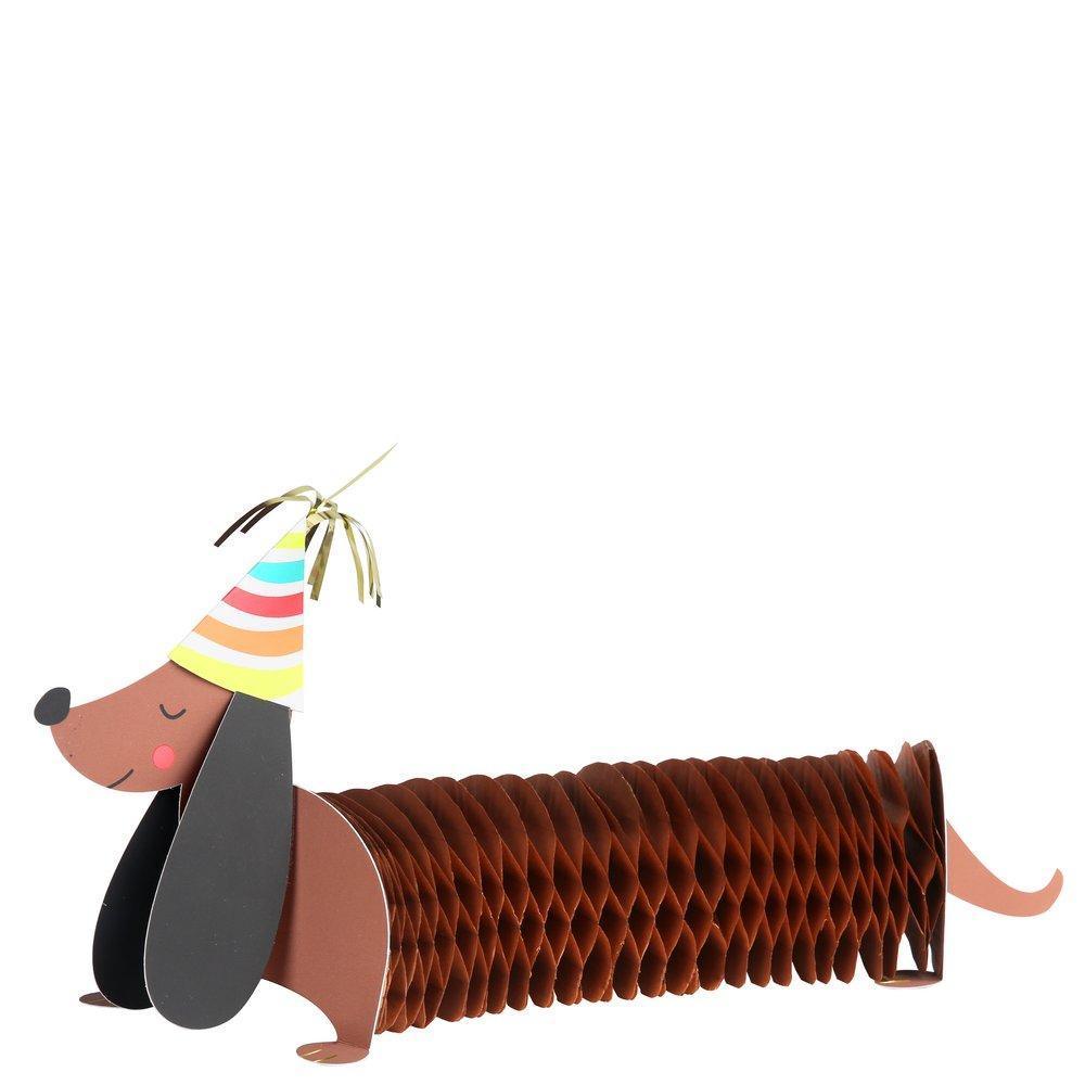 Meri Meri: kartka okolicznościowa 3D Jamnik - Noski Noski