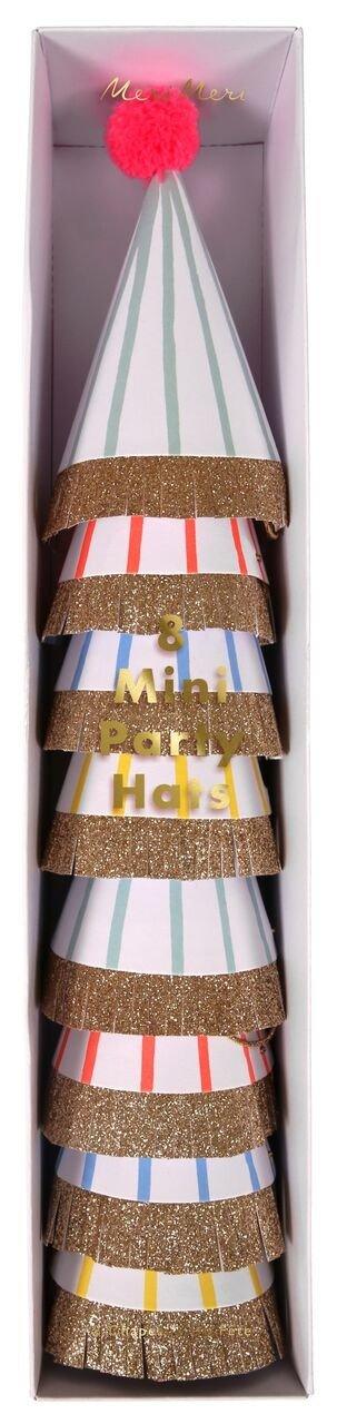 Meri Meri: mini czapeczki urodzinowe Pompom Party Hats - Noski Noski