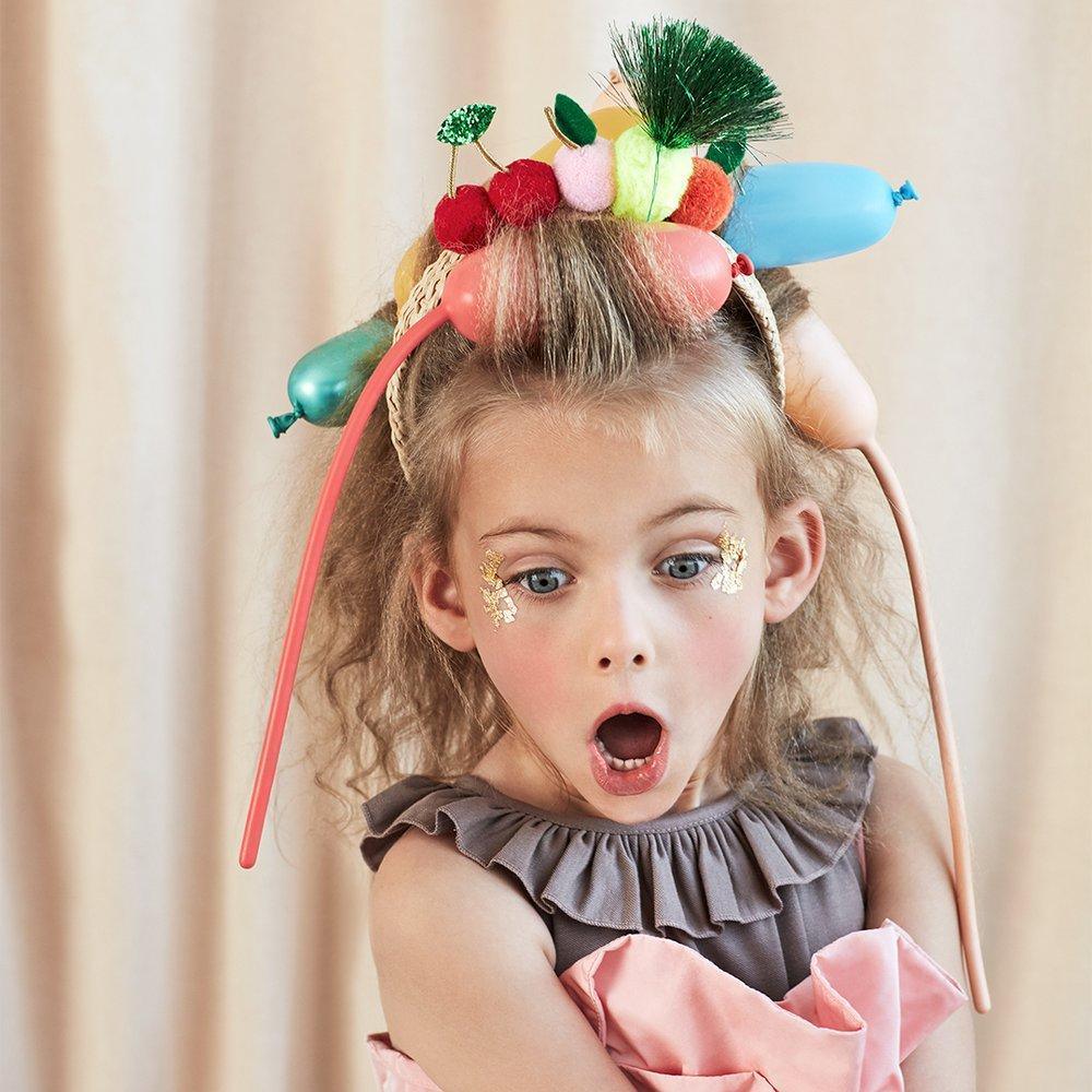 Meri Meri: opaska owoce Fruit Pompom Headband - Noski Noski