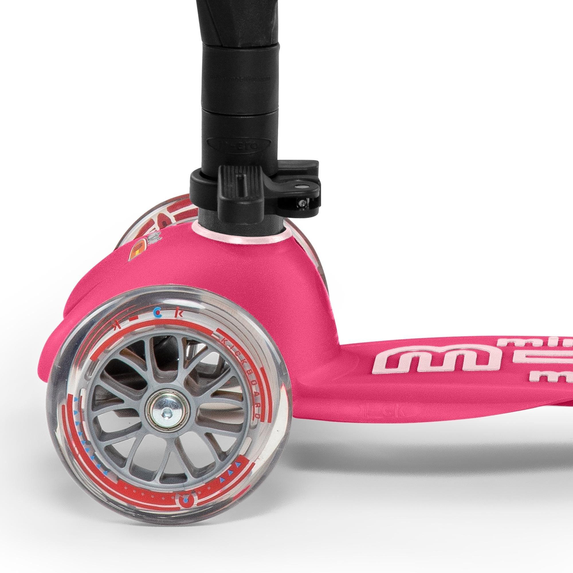 Micro: hulajnoga z drążkiem Mini Micro Baby Seat 3w1 Deluxe Plus - Noski Noski