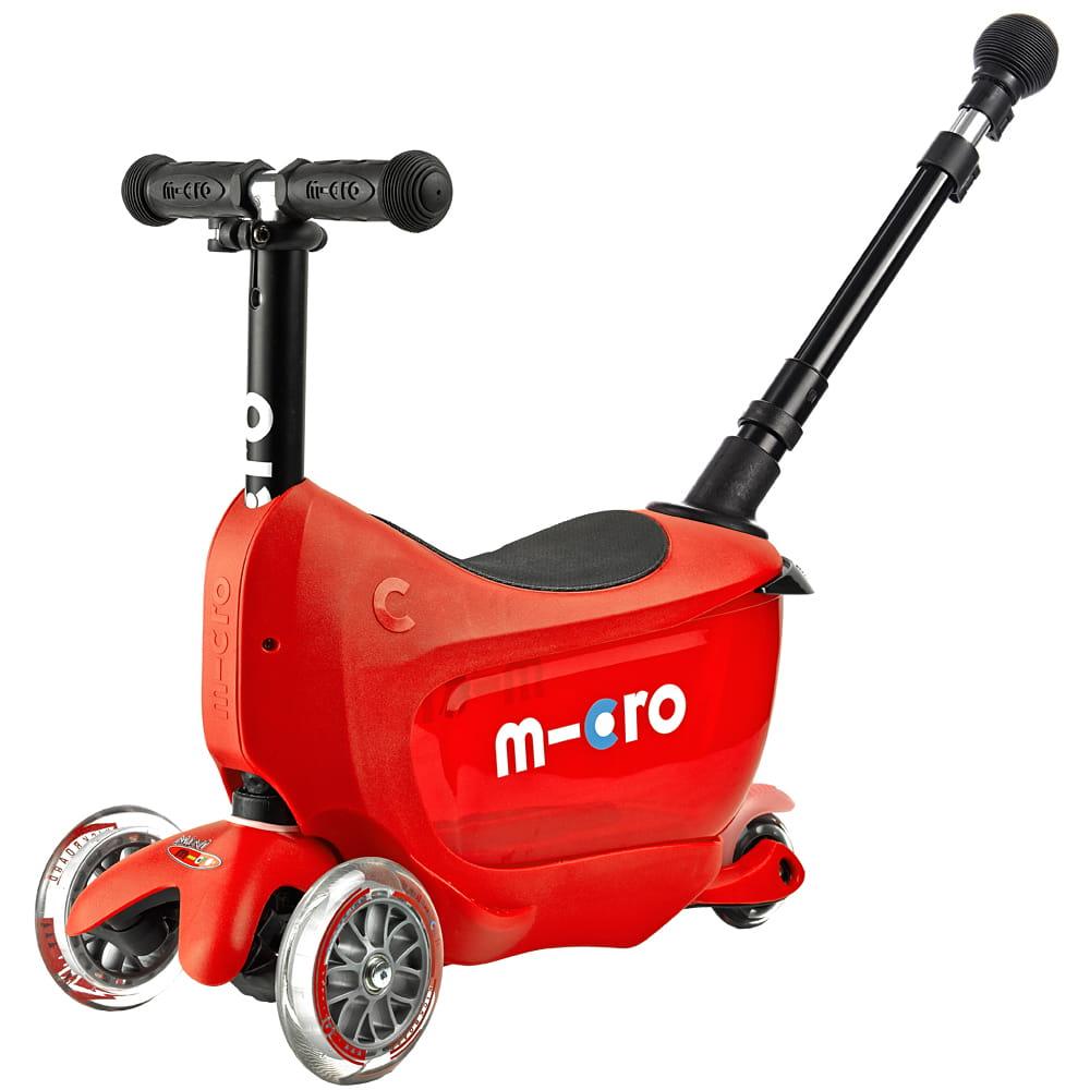Micro: hulajnoga z drążkiem Mini Micro Mini2go Deluxe Plus - Noski Noski