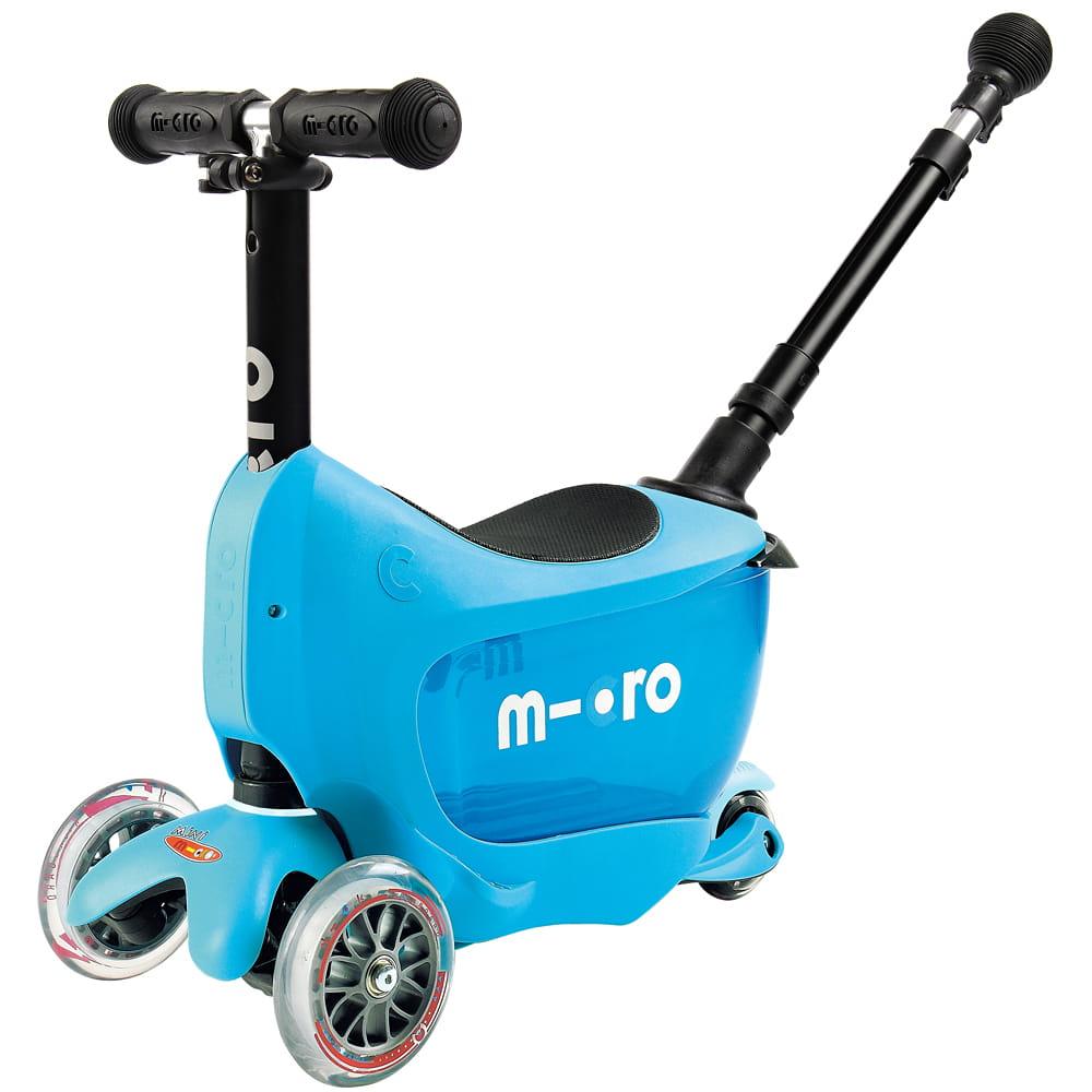 Micro: hulajnoga z drążkiem Mini Micro Mini2go Deluxe Plus - Noski Noski