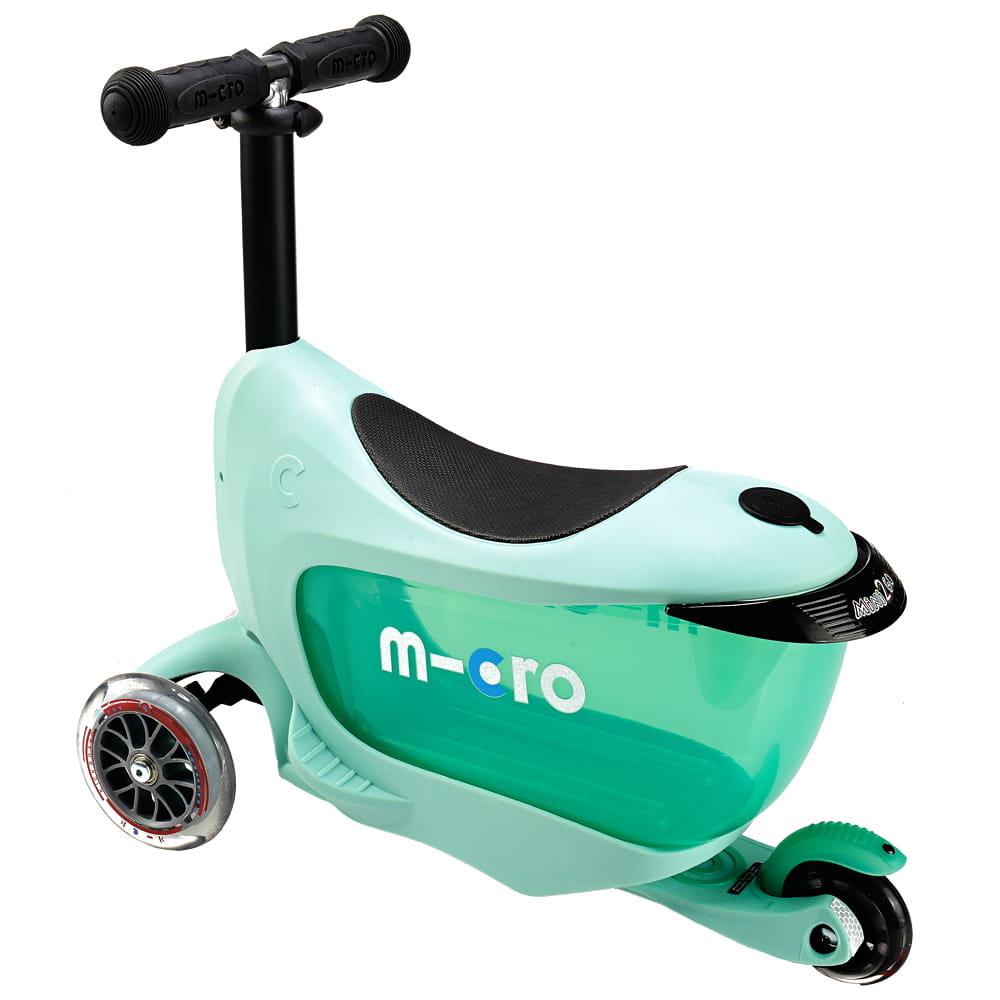 Micro: hulajnoga z drążkiem Mini Micro Mini2go Deluxe Plus - Noski Noski