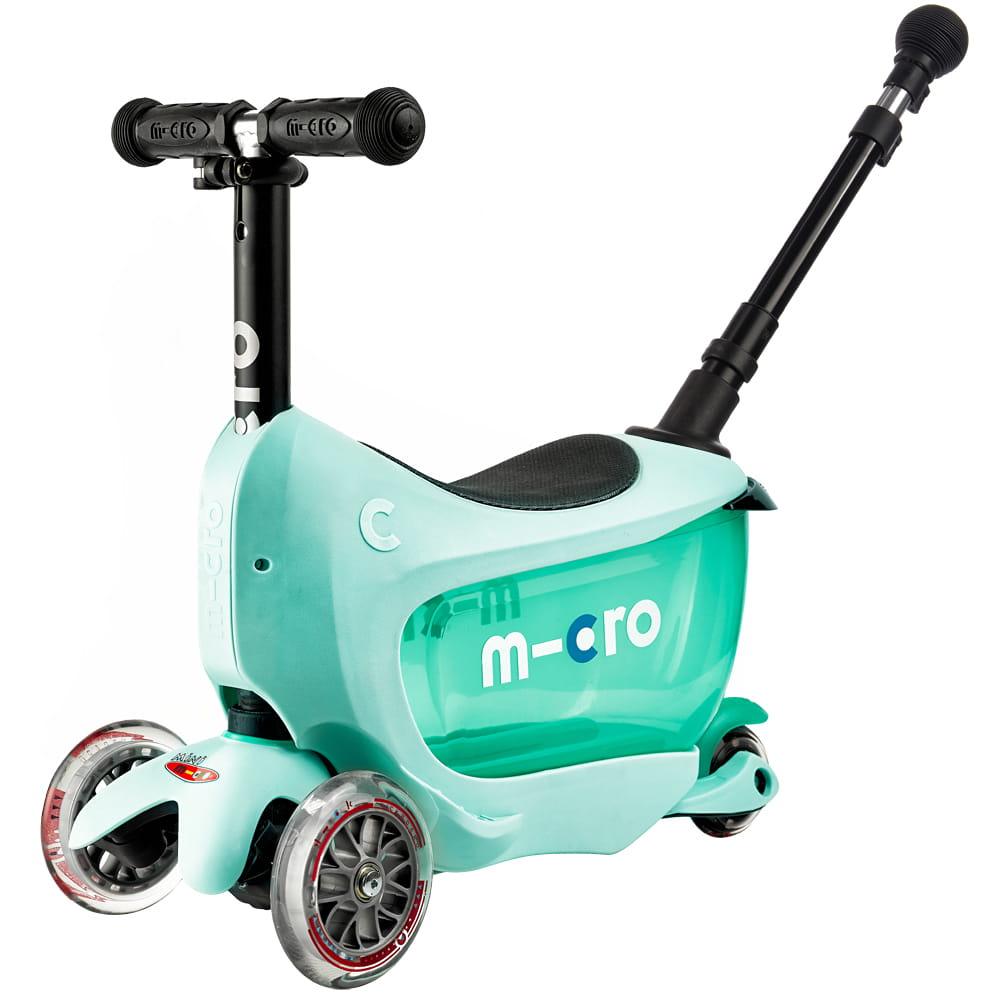 Micro: hulajnoga z drążkiem Mini Micro Mini2go Deluxe Plus - Noski Noski