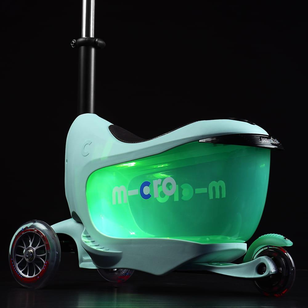 Micro: hulajnoga z drążkiem Mini Micro Mini2go Deluxe Plus - Noski Noski