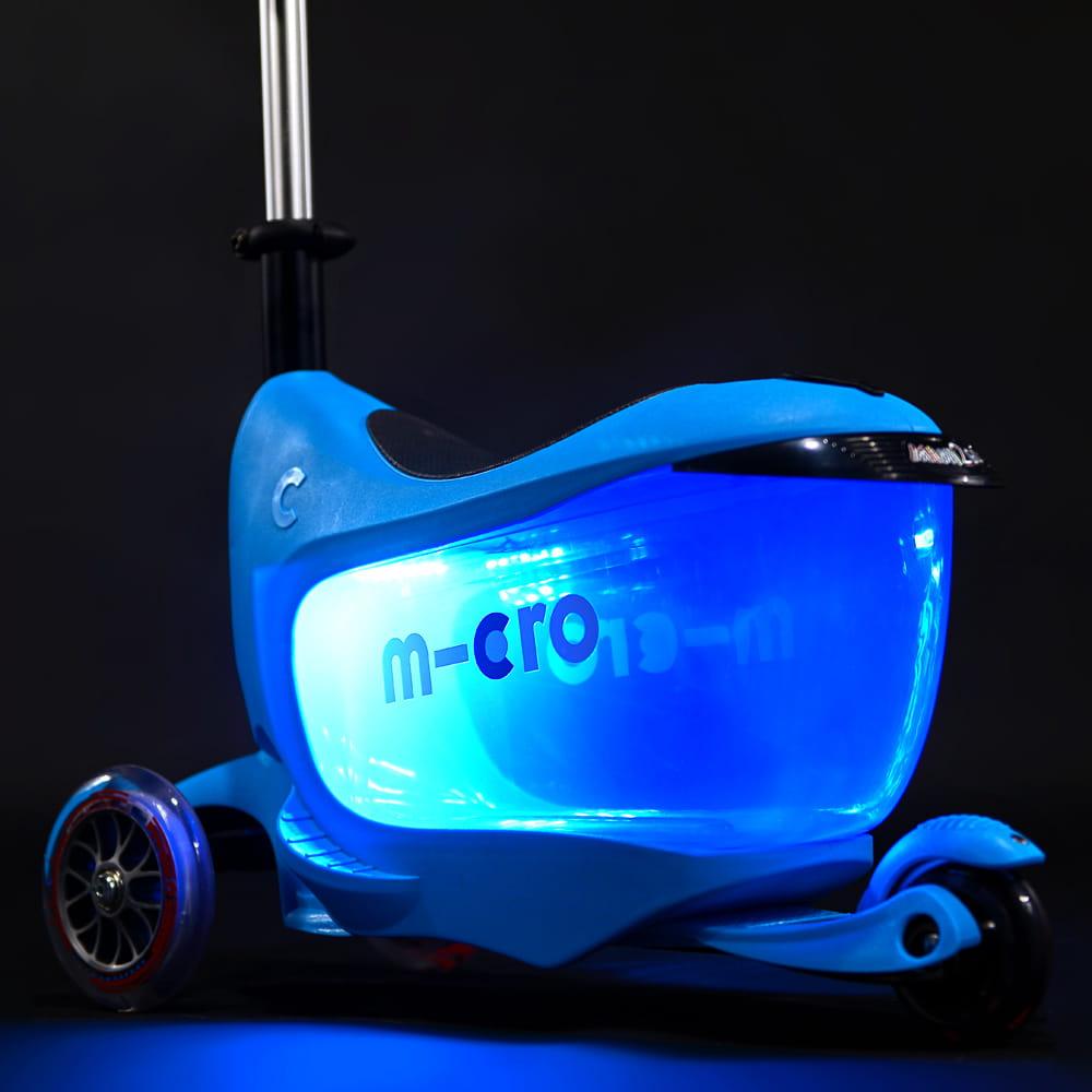 Micro: hulajnoga z drążkiem Mini Micro Mini2go Deluxe Plus - Noski Noski