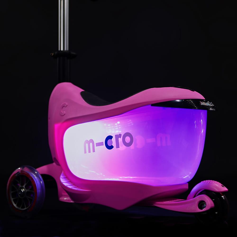 Micro: hulajnoga z drążkiem Mini Micro Mini2go Deluxe Plus - Noski Noski