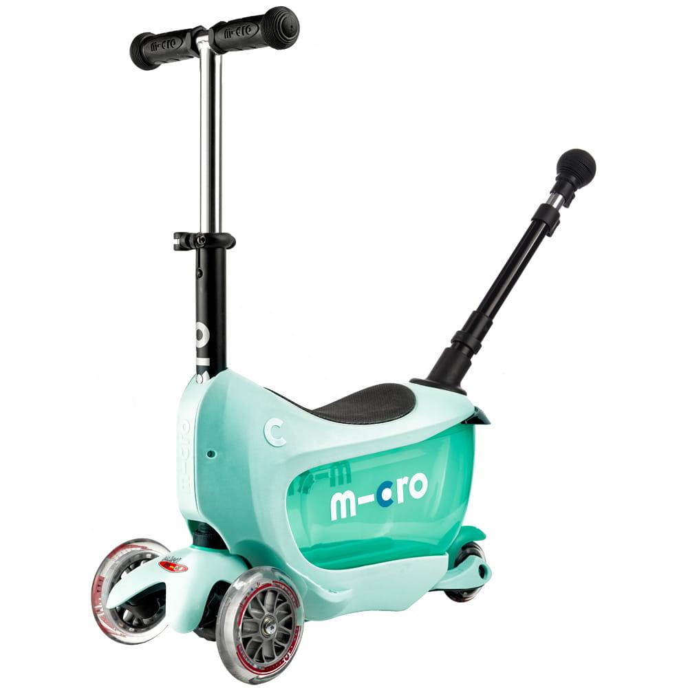 Micro: hulajnoga z drążkiem Mini Micro Mini2go Deluxe Plus - Noski Noski