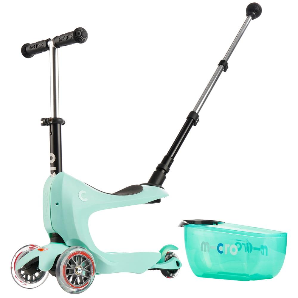 Micro: hulajnoga z drążkiem Mini Micro Mini2go Deluxe Plus - Noski Noski