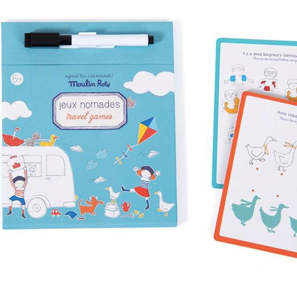 Moulin Roty: gry podróżne Travel Games - Noski Noski