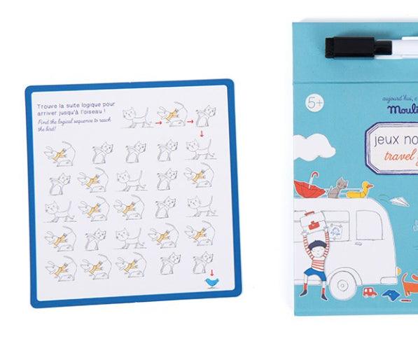 Moulin Roty: gry podróżne Travel Games - Noski Noski
