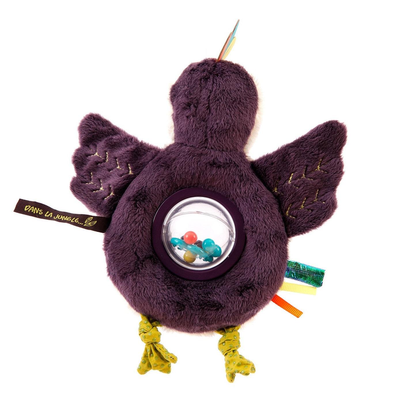 Moulin Roty: przytulanka z grzechotką tukan Pakou Dans La Jungle - Noski Noski