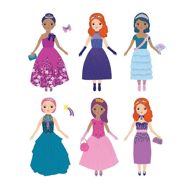 Mudpuppy: magnetyczne postacie Princess Magic - Noski Noski
