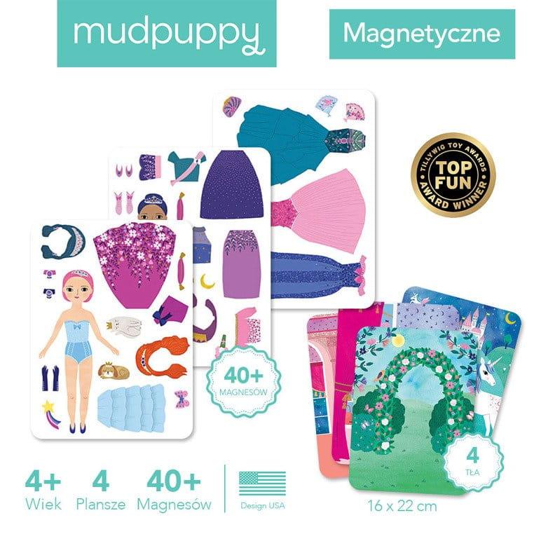 Mudpuppy: magnetyczne postacie Princess Magic - Noski Noski