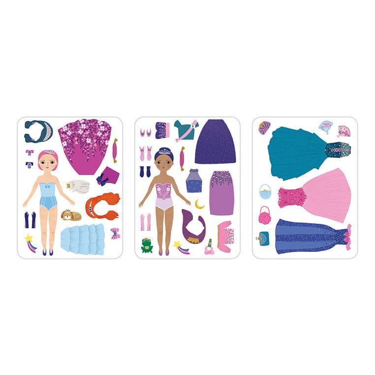 Mudpuppy: magnetyczne postacie Princess Magic - Noski Noski