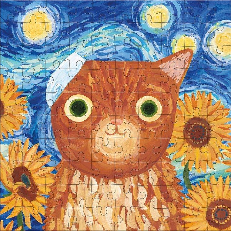 Mudpuppy: puzzle Vincat Van Gogh 100 el. - Noski Noski